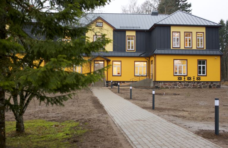 Kalevipoja muuseumi renoveeritud maja. Aastast 2019.