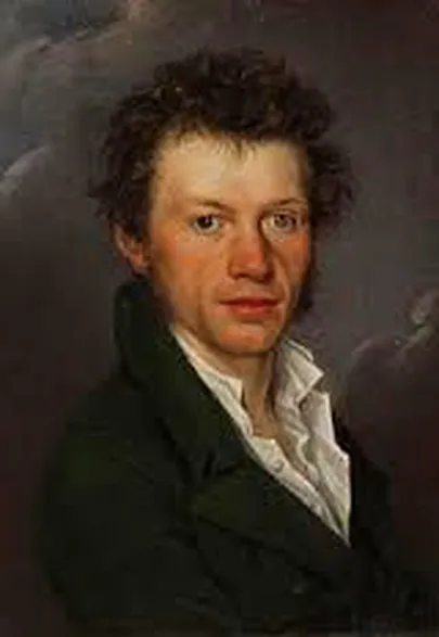 August Matthias Hageni portree, autor Karl August Senff