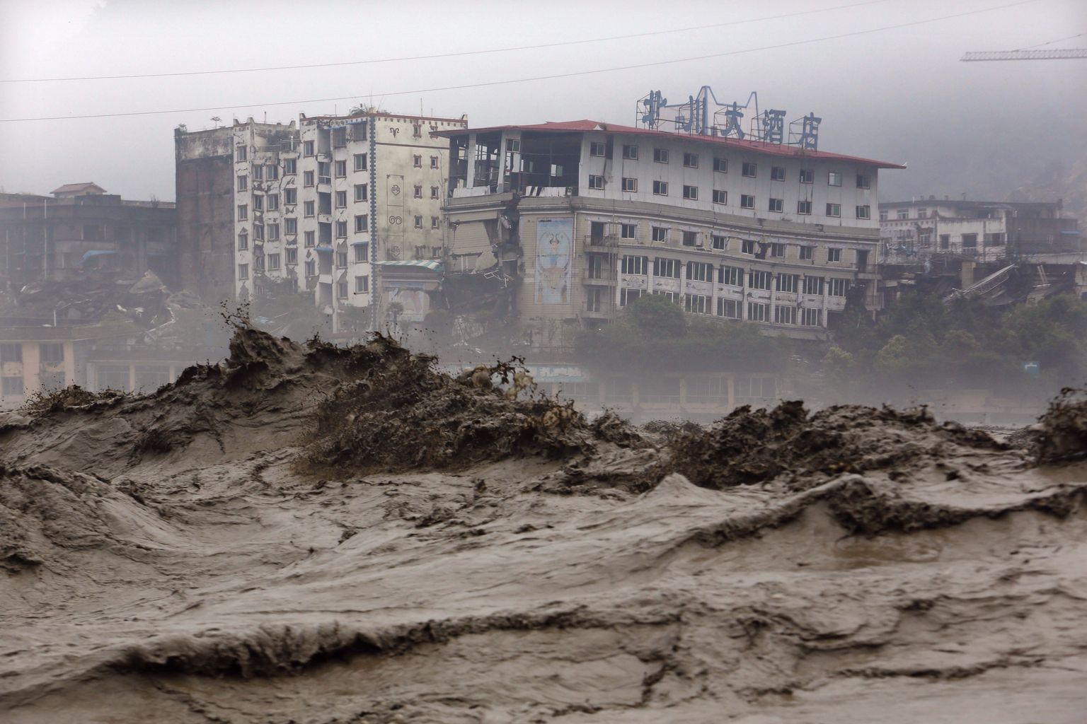 Üleujutused Hiinas Sichuani provintsis