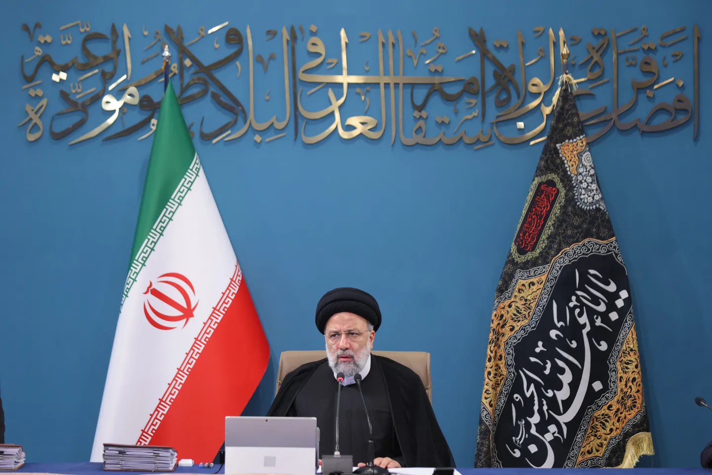 Iraani president Ebrahim Raisi.