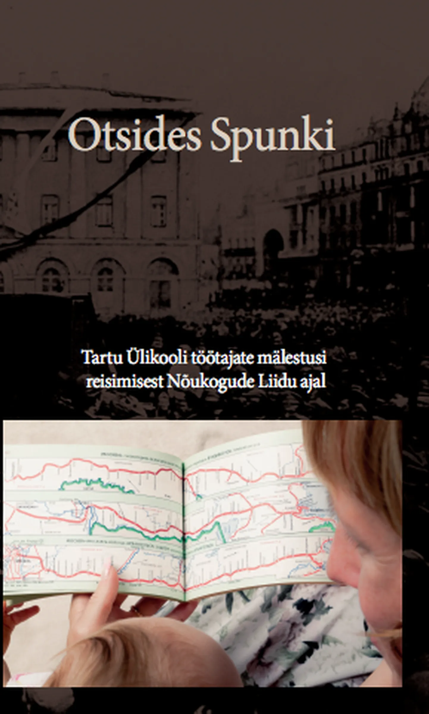 "Otsides Spunki" raamatu kaas.