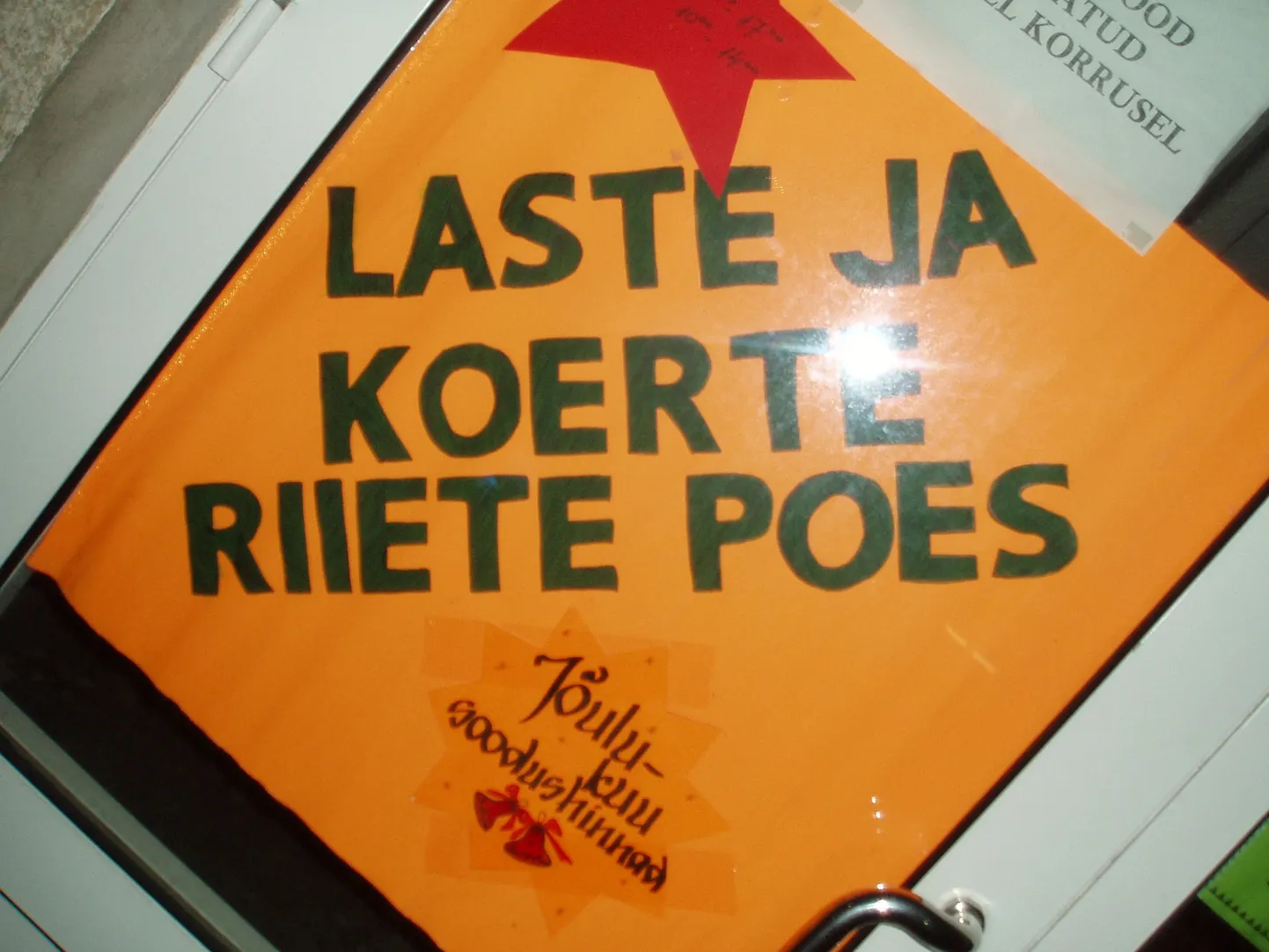 Vahva reklaam Türil.