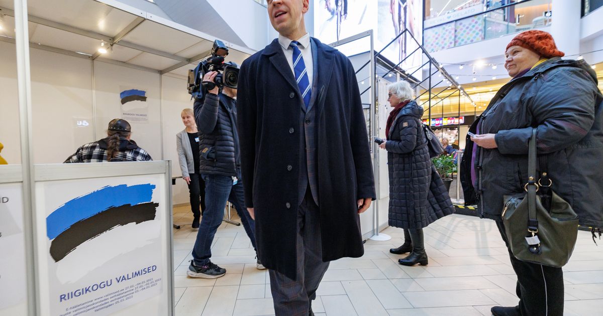 FOTOD Jüri Ratas käis Solarise valimispunktis hääletamas