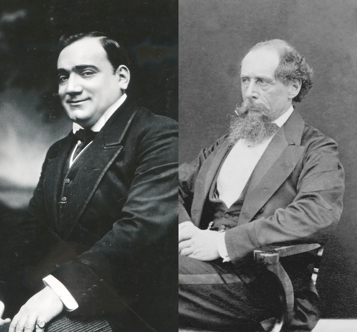 Enrico Caruso, Charles Dickens