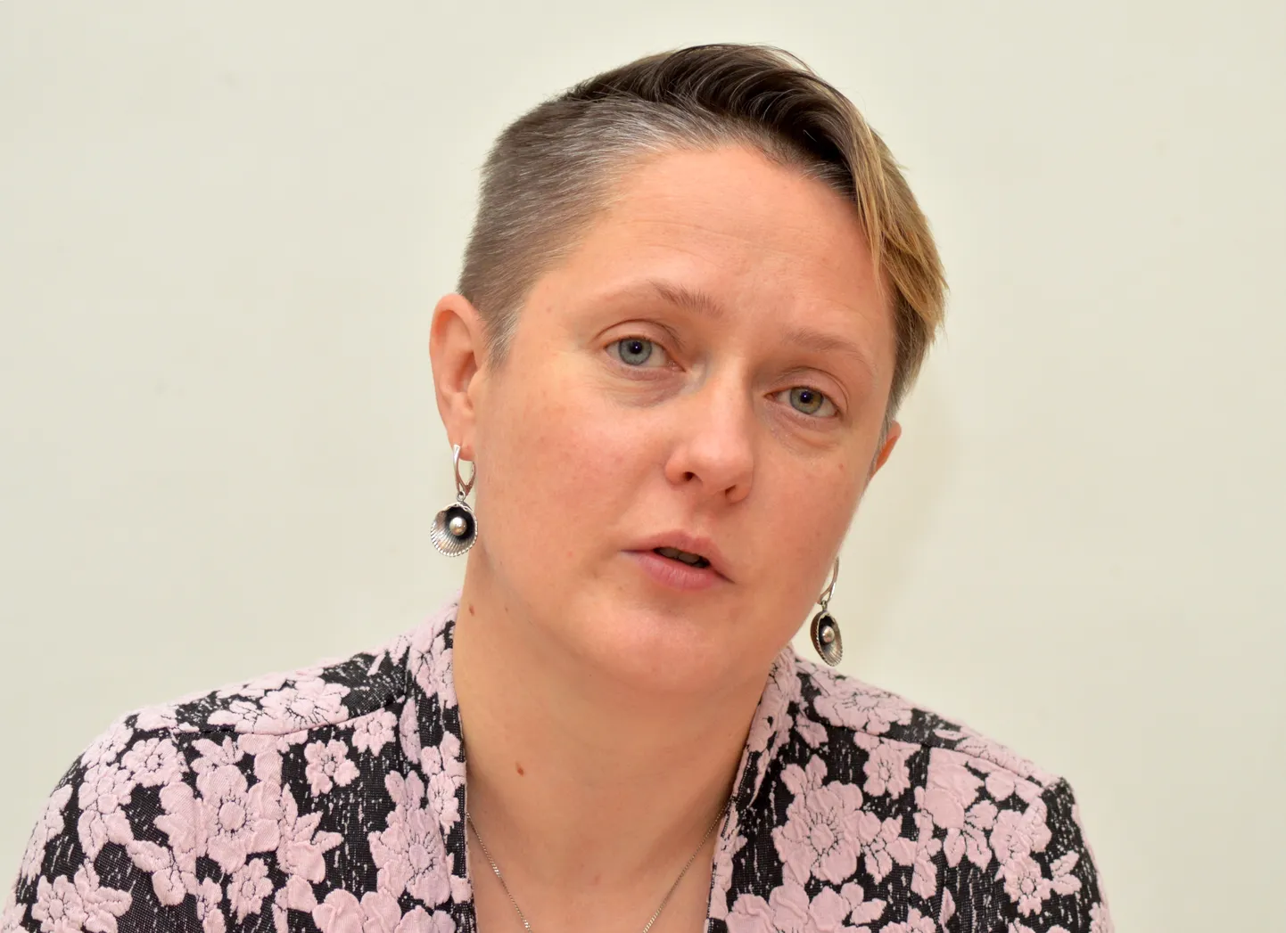 Informācijas tehnoloģiju drošības incidentu novēršanas institūcijas "Cert.lv" vadītāja Baiba Kaškina piedalās preses konferencē, kurā informē par Kiberdrošības mēneša notikumiem.
