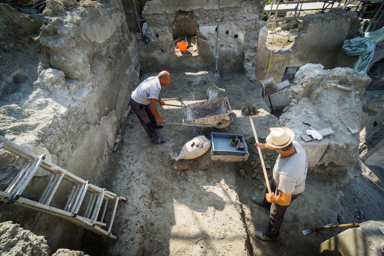 Väljakaevamised Pompeis