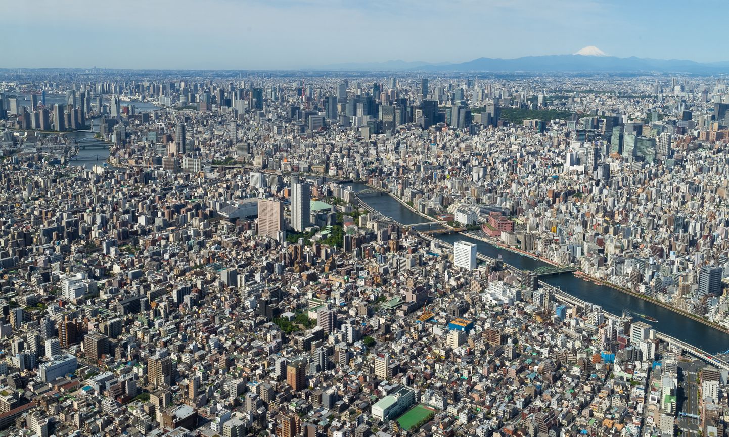 Tokyo on üks maailma suurimaid linnu ka ilma turistideta.