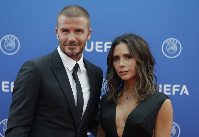 David Beckham ja Victoria Beckham.
