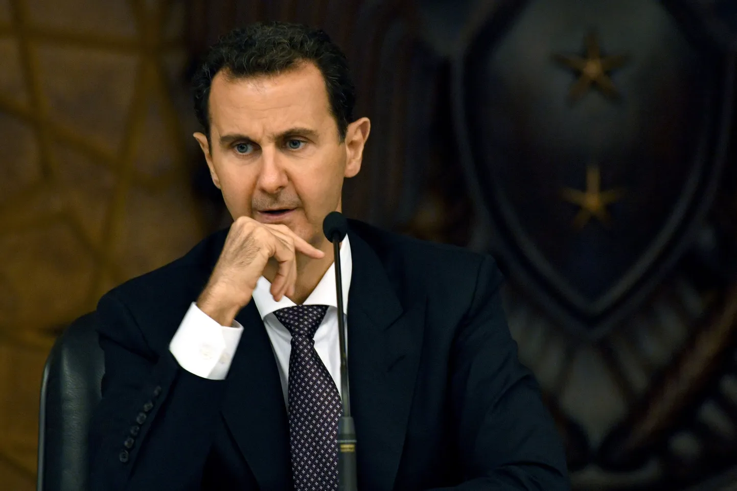 Sīrijas diktators Bašara al Asads 