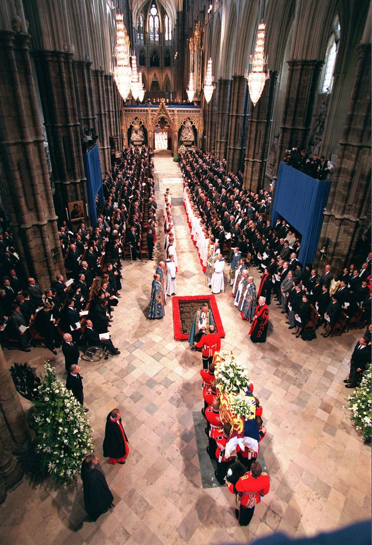 Printsess Diana matus 6. septembril 1997 Westminister Abbeys