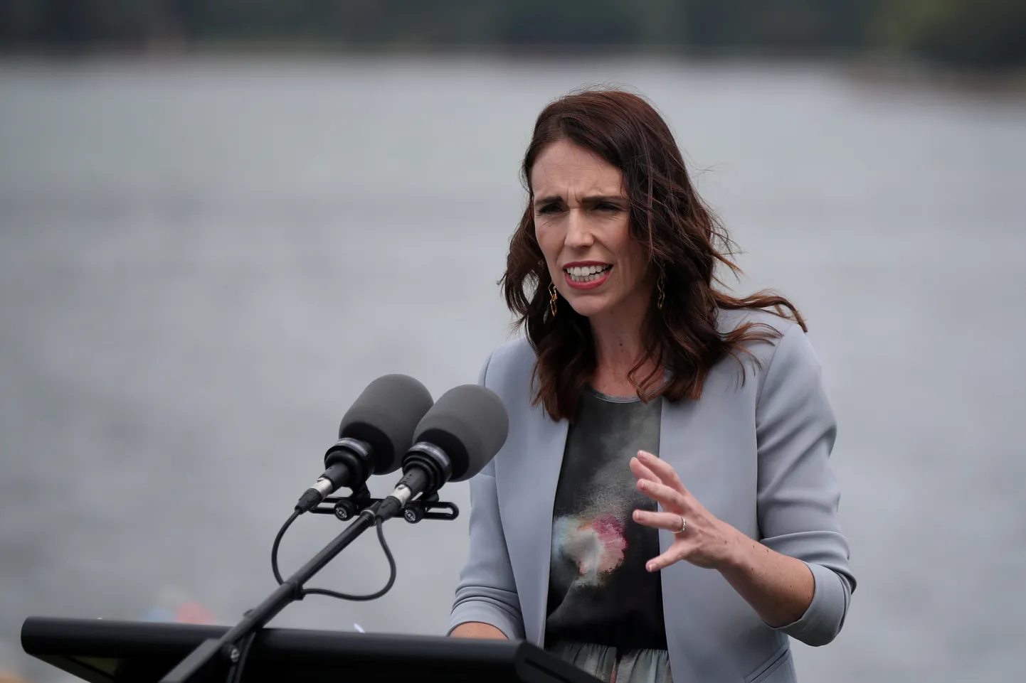 Jacinda Ardern.