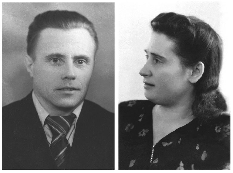 Vladimira Putina vecāki. 