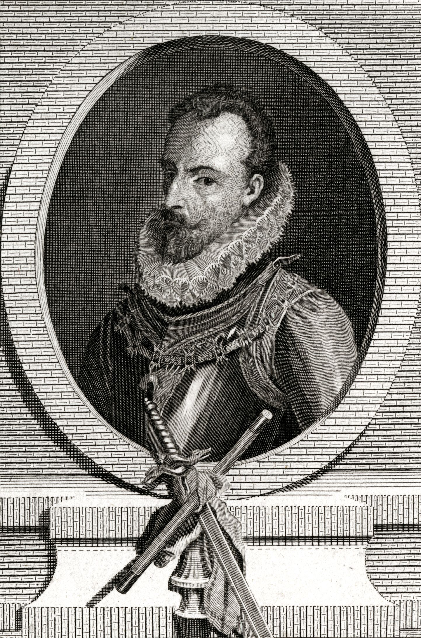 Parma ja Piacenza hertsog Alessandro Farnese (1545–1592), kelle Hispaania kuningas Felipe II määras ka Madalmaade kindraljuberneriks.