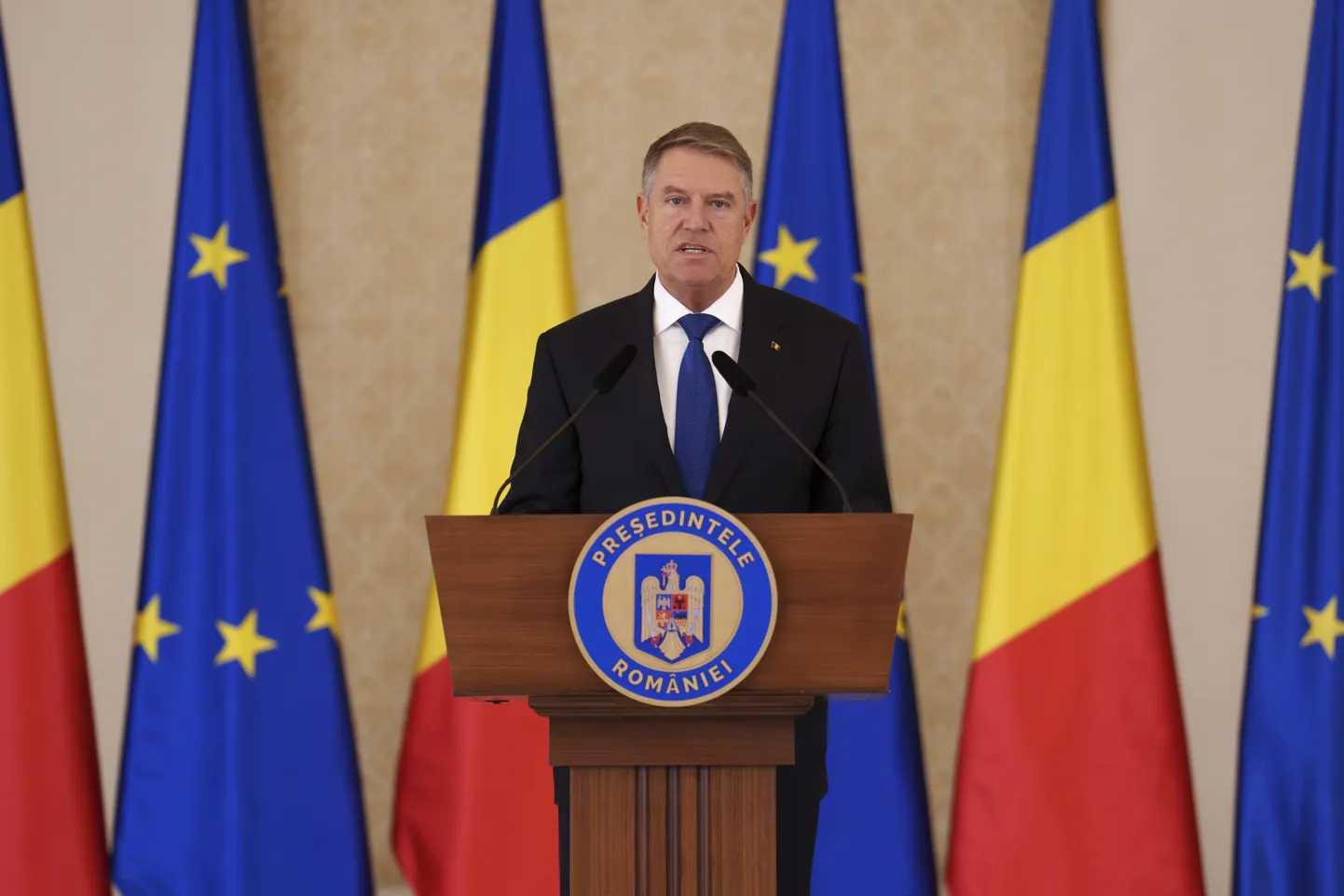 Rumeenia president Klaus Iohannis.