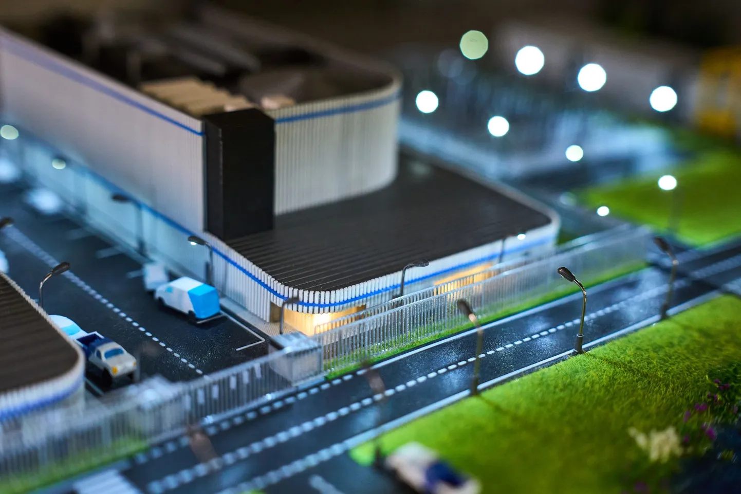 3D-макет атомной электростанции для Fermi Energia.