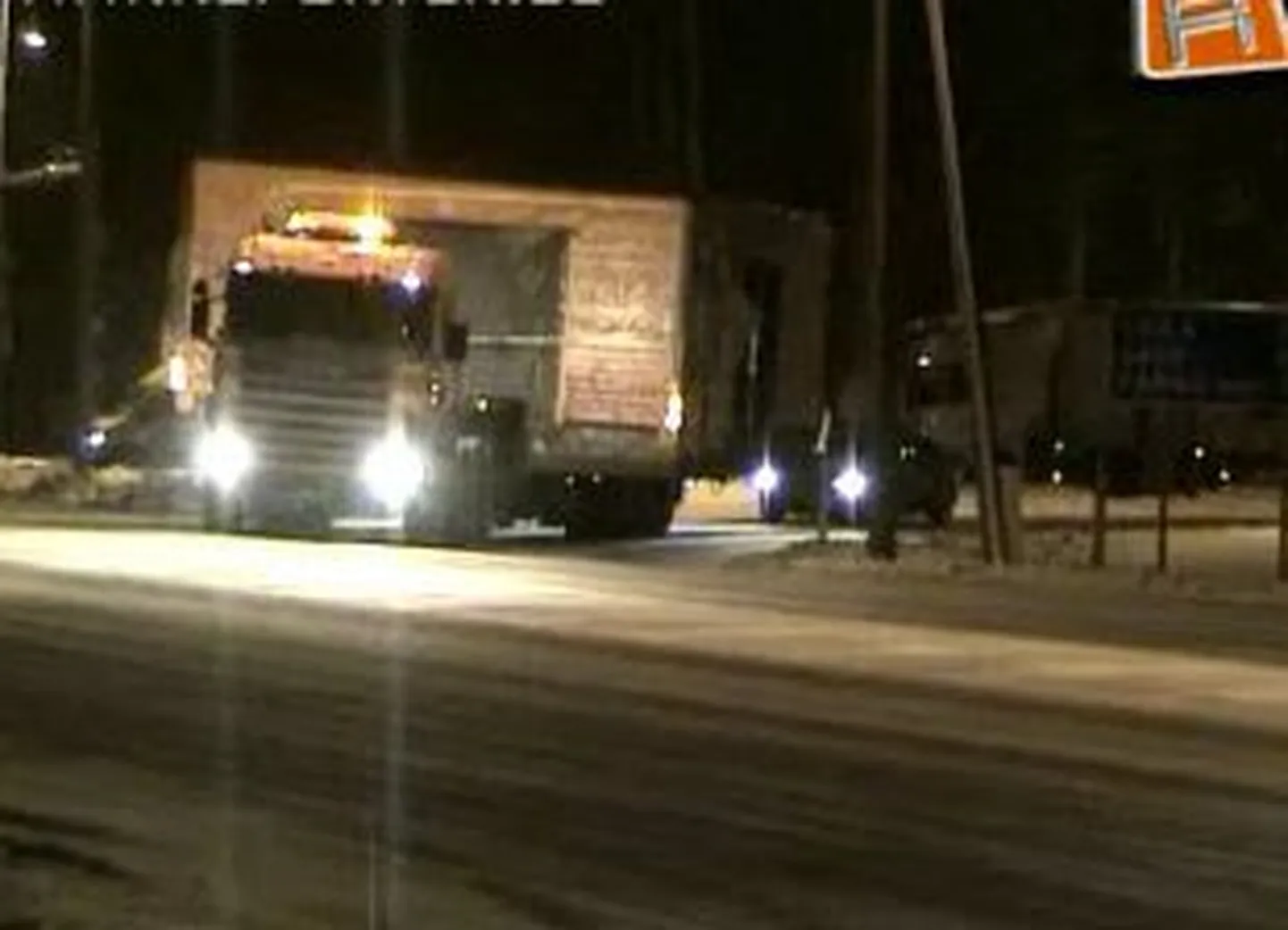 Harjumaal veeti ööl vastu neljapäeva autotreileril elumaja.