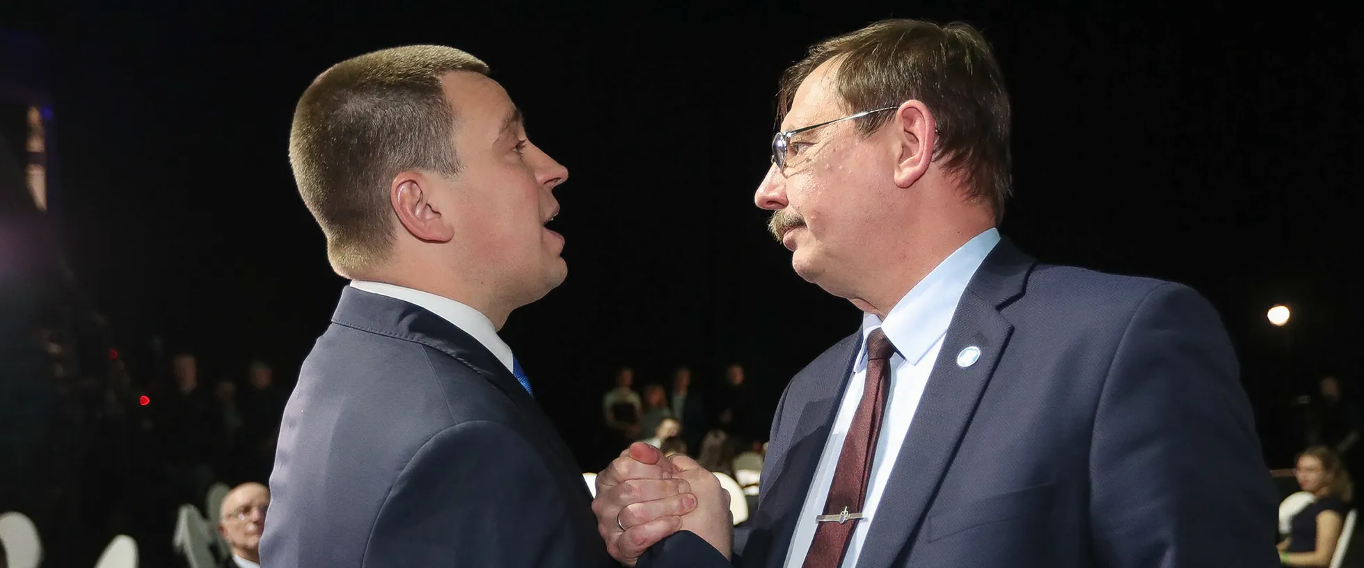 Peaminister Jüri Ratas ja Tallinna linnapea Taavi Aas. Üks meestest saab peatselt uue ameti.