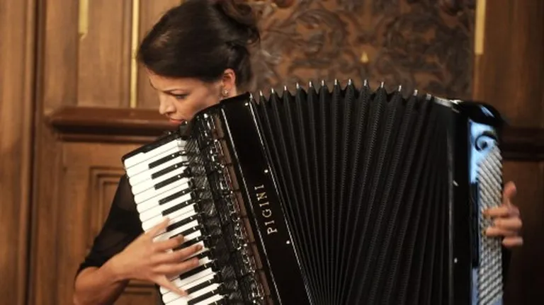 Akordioniste Ksenija Sidorova