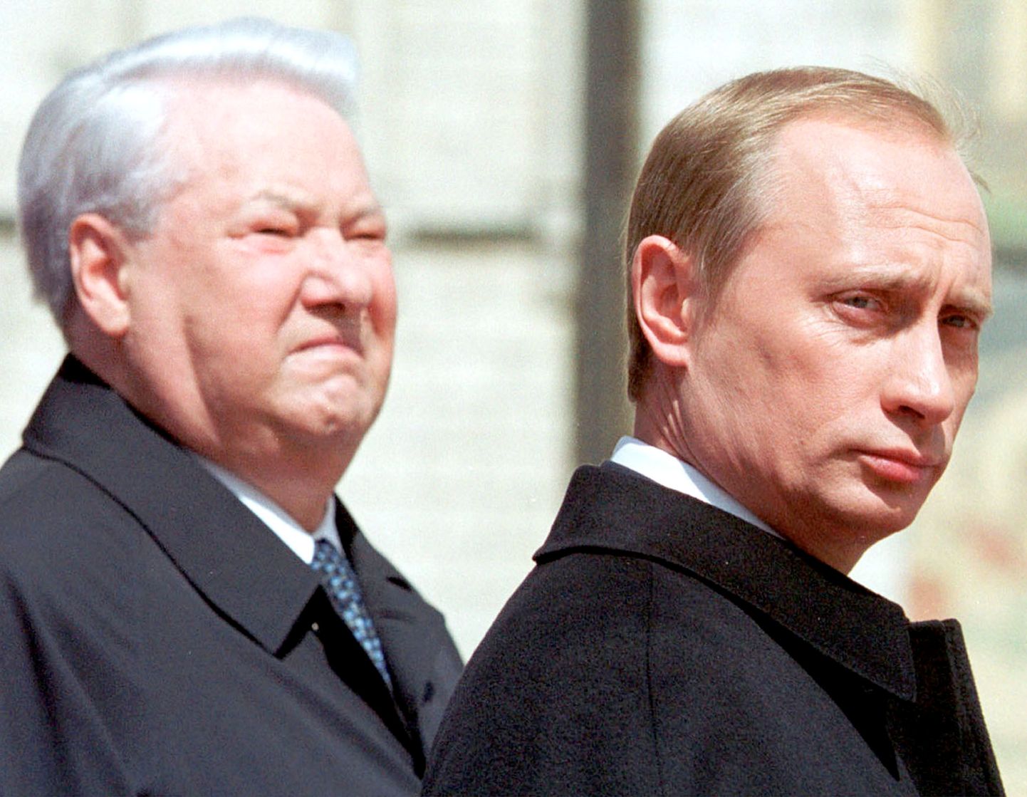 Борис Ельцин и Владимир Путин.