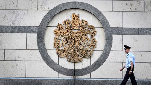 Venemaa vahistas Briti Moskva saatkonna turvamehe, keda süüdistatakse Ukraina heaks luuramises