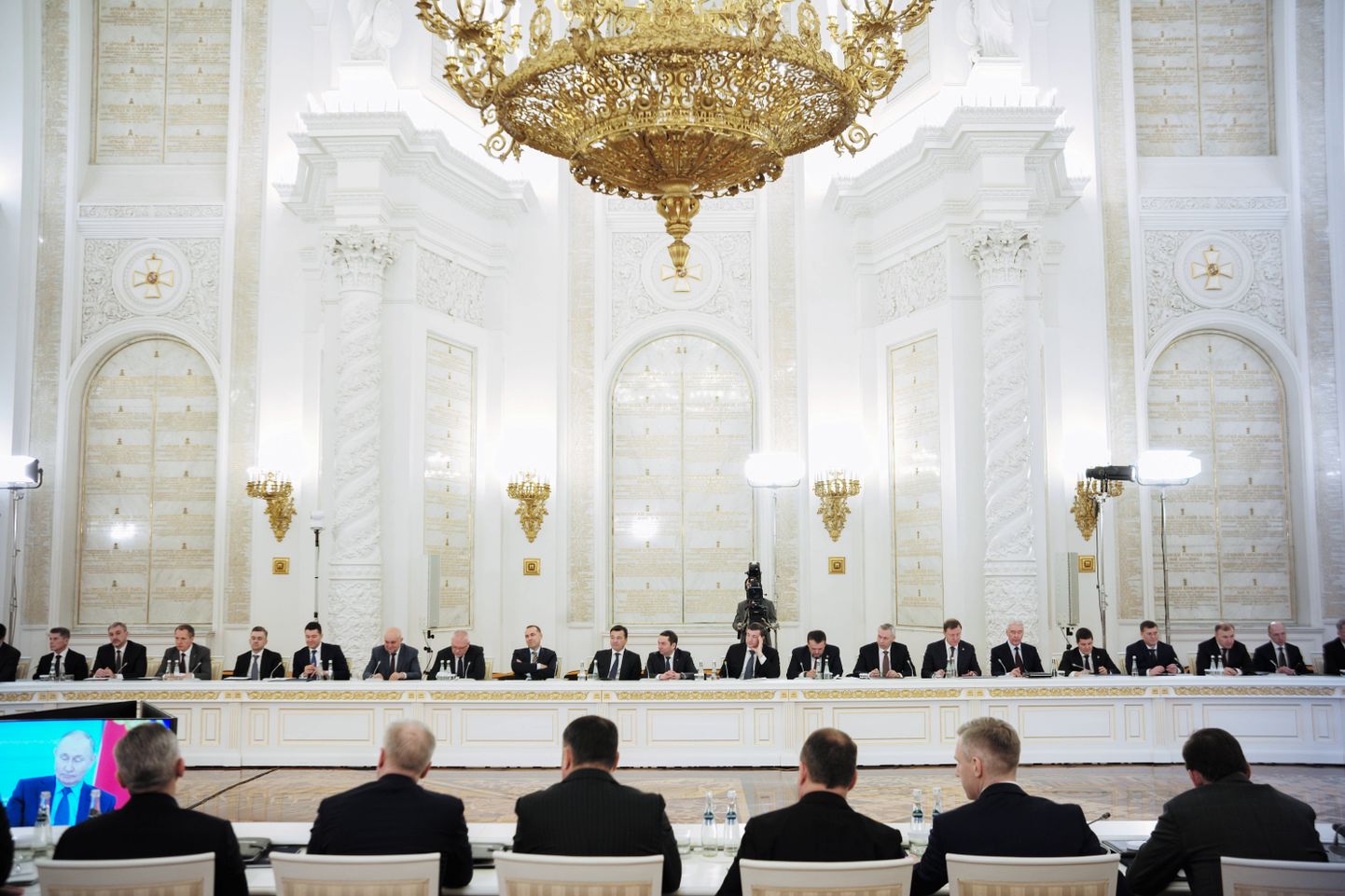 Venemaa presidendile nõu andva kogu kogunemine, 27. detsembril 2023. a. Kremlis.