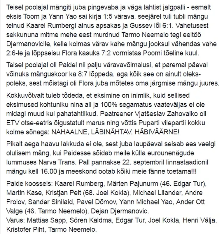 ... ning nimetas kohtunik Miko Puparti tegutsemist pahatahtlikuks.