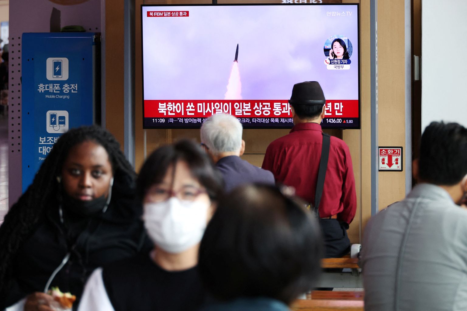 Ziemeļkoreja izšauj ballistiskās raķetes.