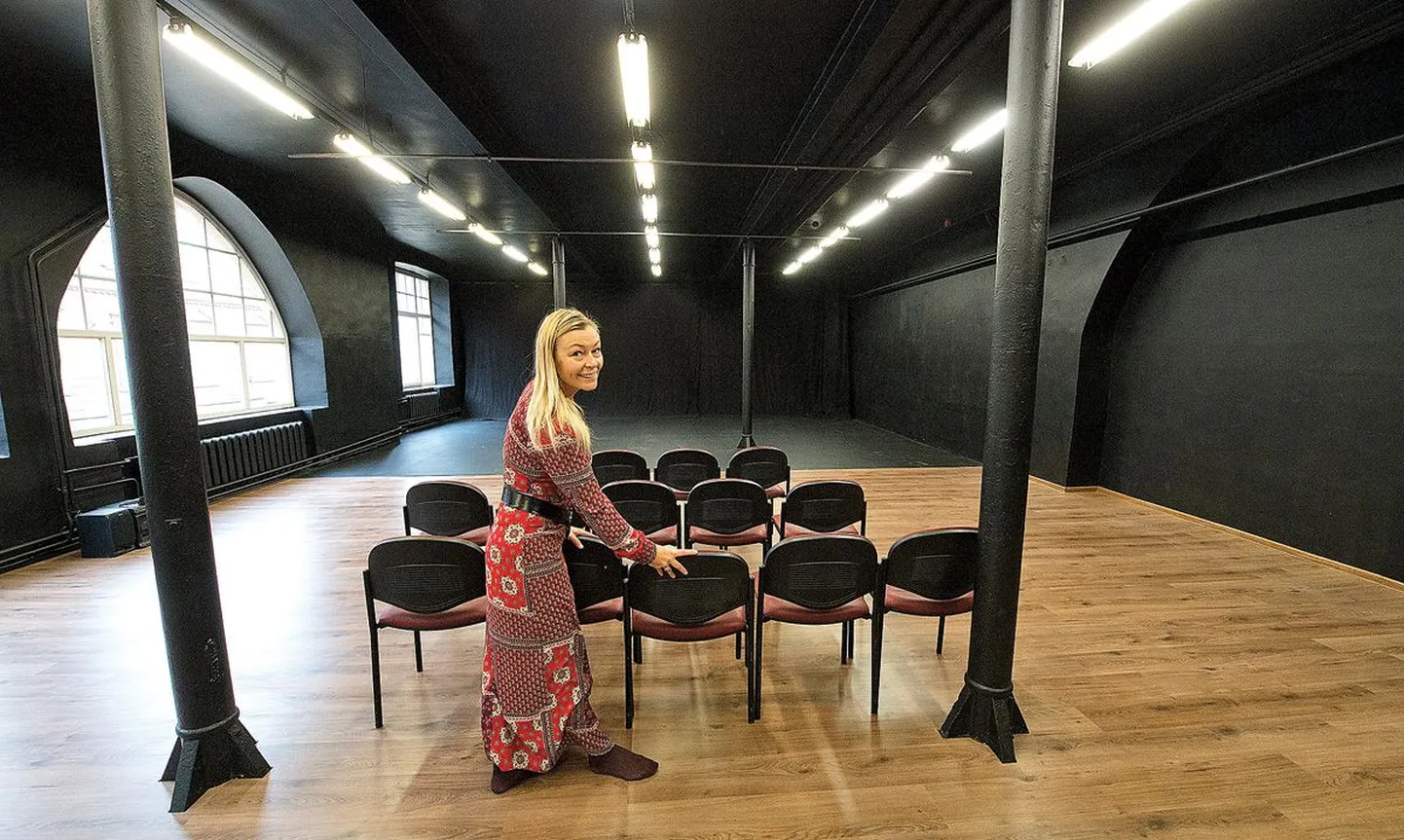 Polygoni teatri tegevjuhi Kristel Treieri sõnul saab uues teatrisaalis tulevikus peale etenduste korraldada ka konverentse või kontserte.