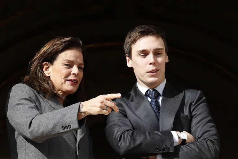 Monaco printsess Stephanie ja ta poeg Louis Ducruet