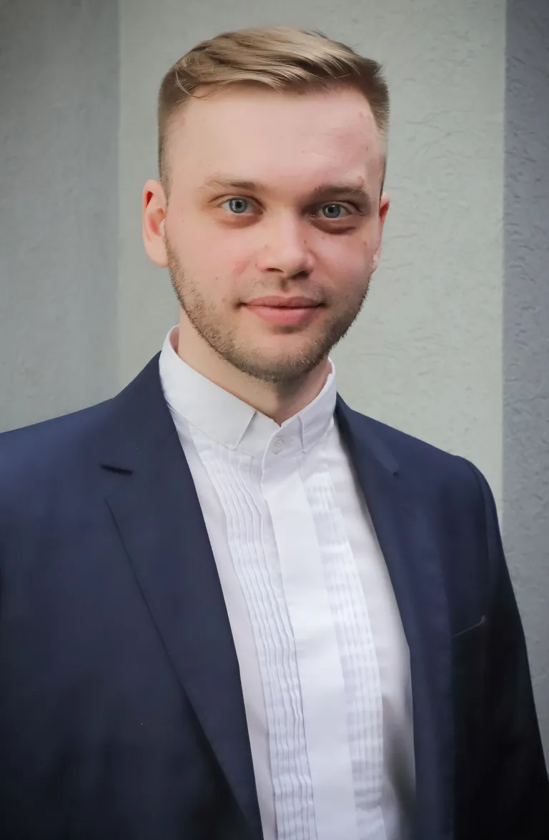 Klaudia Taevi nimelise noorte ooperilauljate konkursi finalist bariton Vladislav Tlushch Ukrainast.