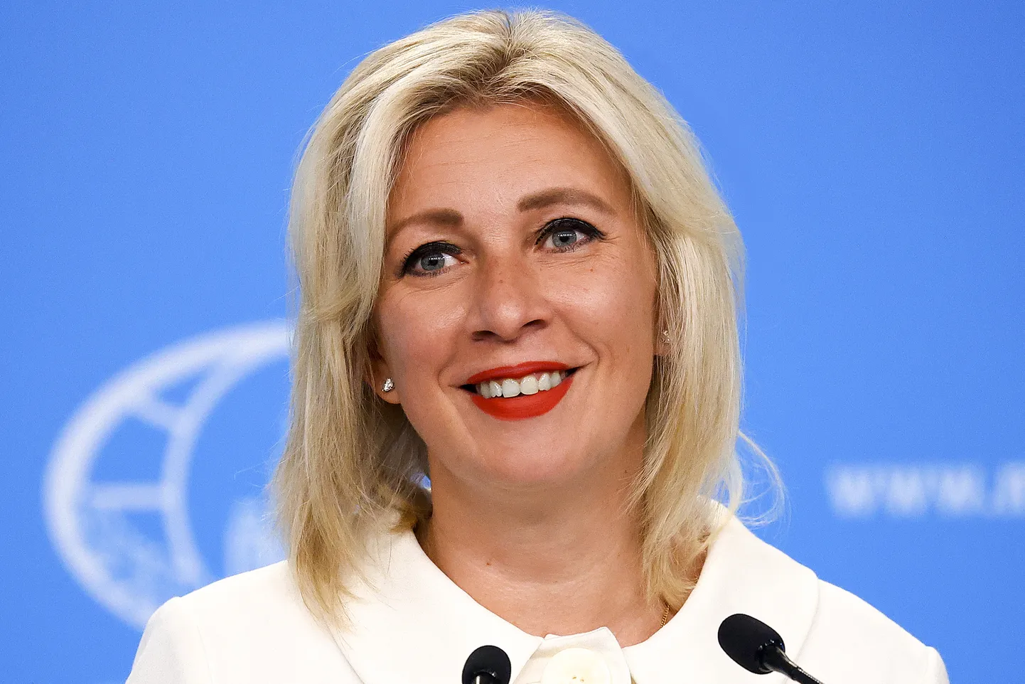 Venemaa välisministeeriumi ametlik esindaja Maria Zahharova.