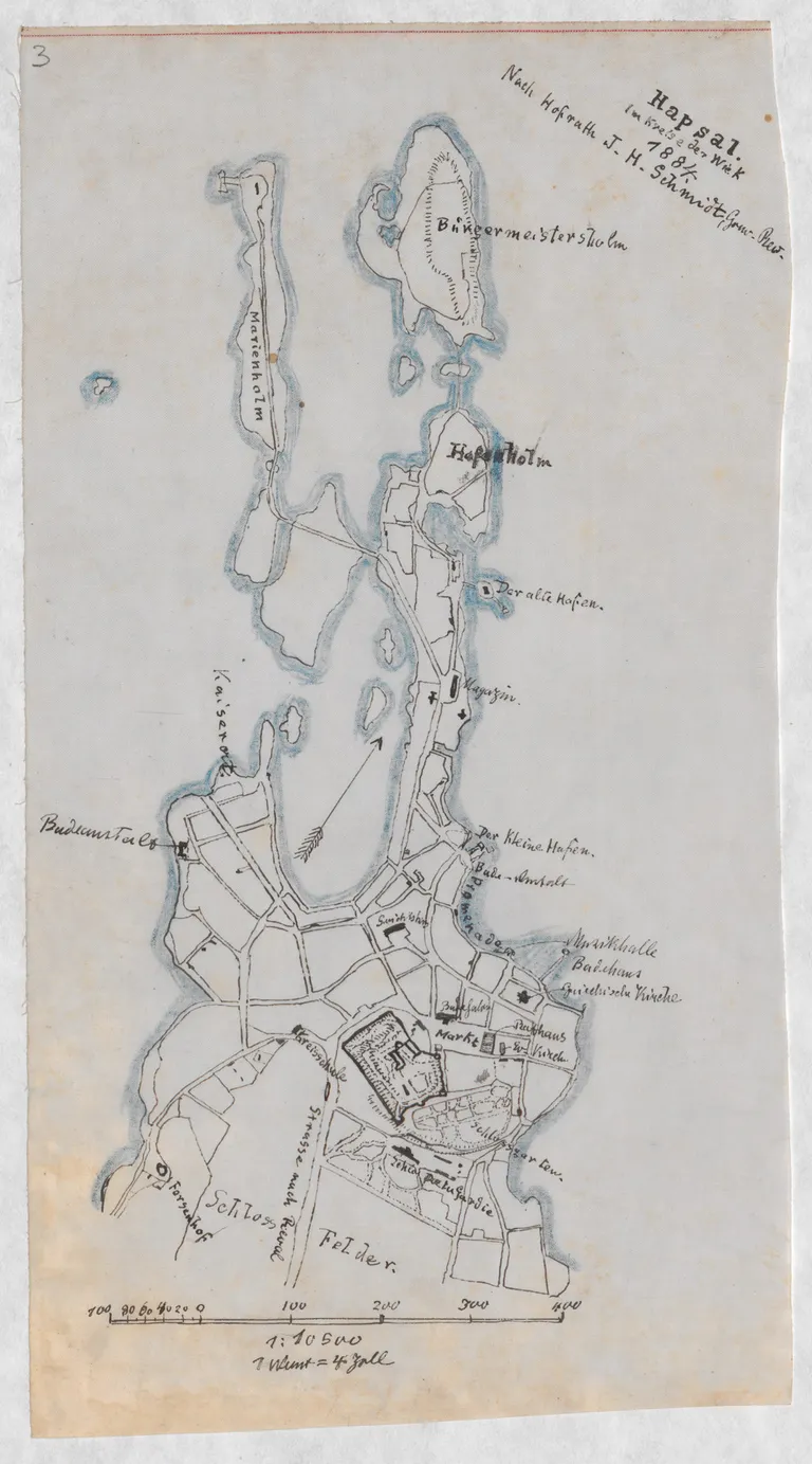 Полуостров Мариенхольм, 1884 год.