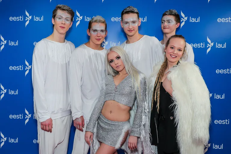 Eesti laul 2017 teise poolfinaali melu, Kerli Kõiv tiimiga