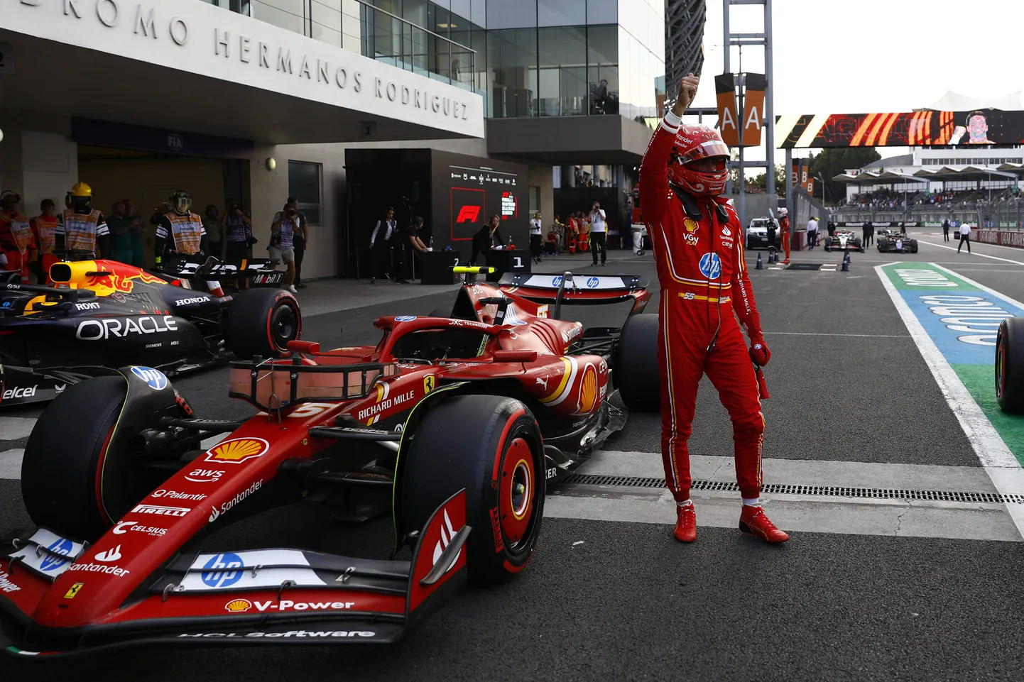 Mehhiko GP võidumees Carlos Sainz jr.