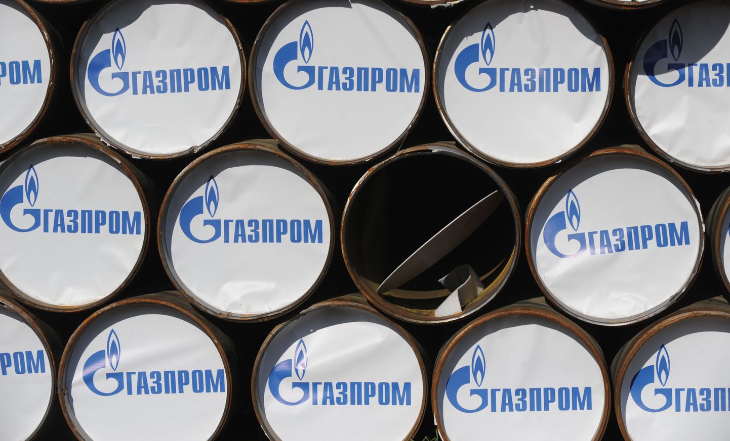 Gazpromi logoga torujupid