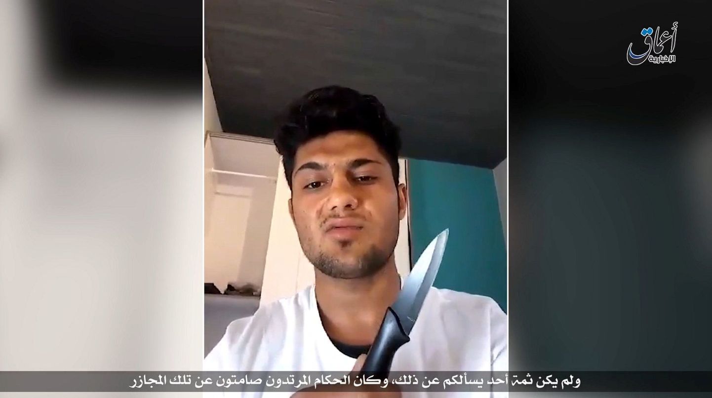Во вторник ИГ обнародовало видео, сделанное Мухаммадом Риядом.