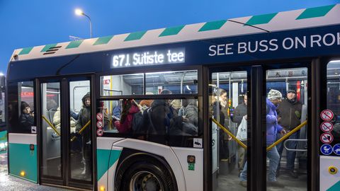 Tallinna ühistransport läheb üle sügistalvisele sõiduplaanile