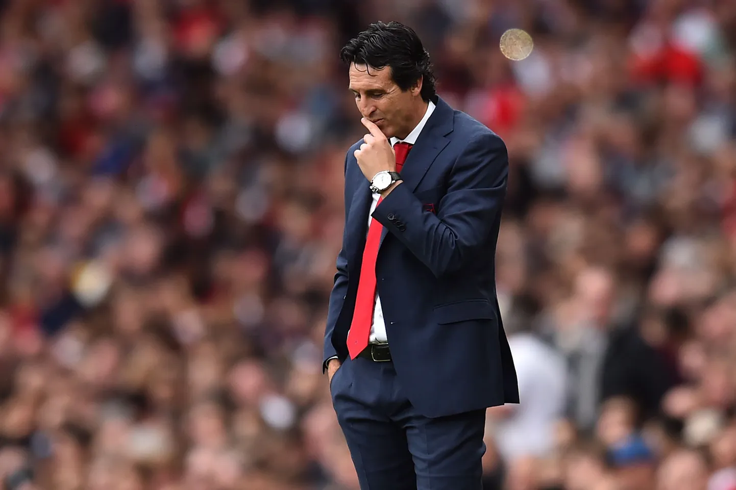 Londoni Arsenali peatreener Unai Emery.