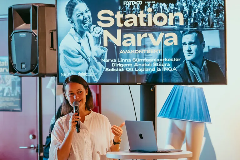 Хелен Сильдна, основавшая фестиваль Station Narva.