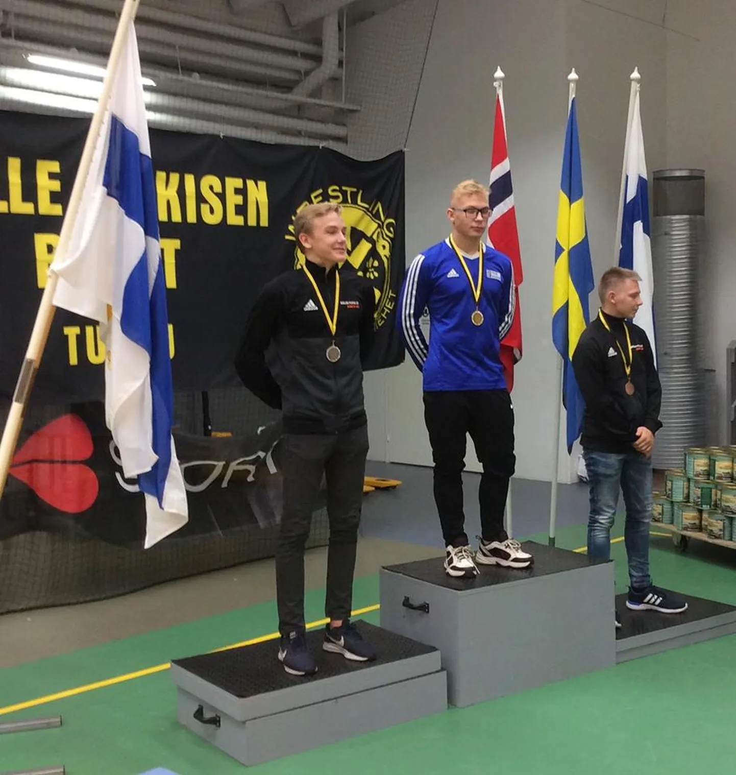 Tanel Põrk võitis kuni 71kilogrammiste noormeeste seas esikoha.