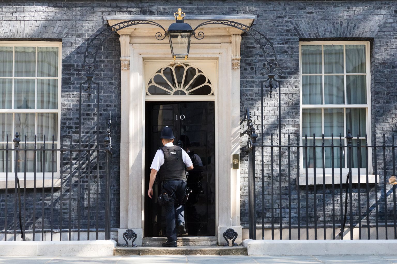 Briti peaministri residents Londonis. Foto on illustratiivne.