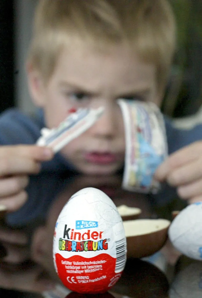 Kinder Surprise. Искушение непреодолимо.