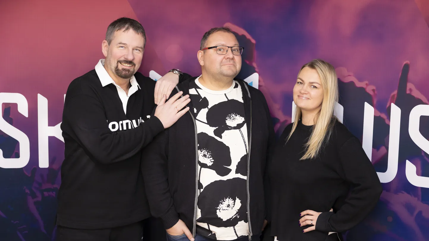 Alari Kivisaar, Maris Järva ja Rain Kelk.