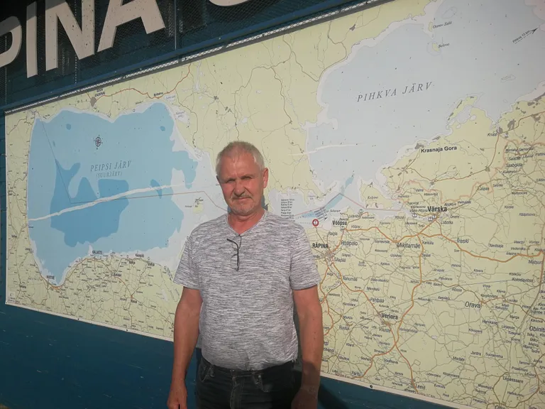Hilhard Kirn on Räpina sadama kapten. Ta ütleb, et ilusam ei saa üks töökoht ollagi.
