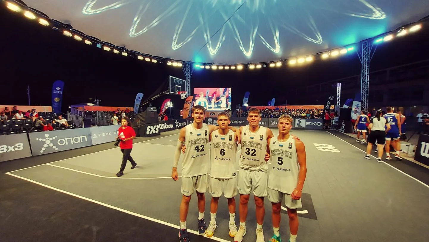 Eesti U17 3x3 korvpallikoondis.