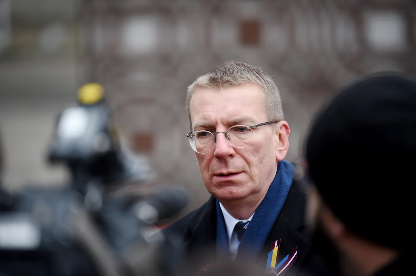 Президент Латвии Эдгар Ринкевич
