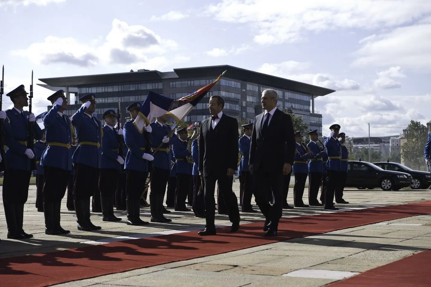 President Toomas Hendrik Ilves Serbias.