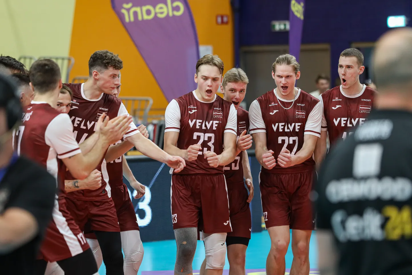 Latvijas izlases volejbolisti