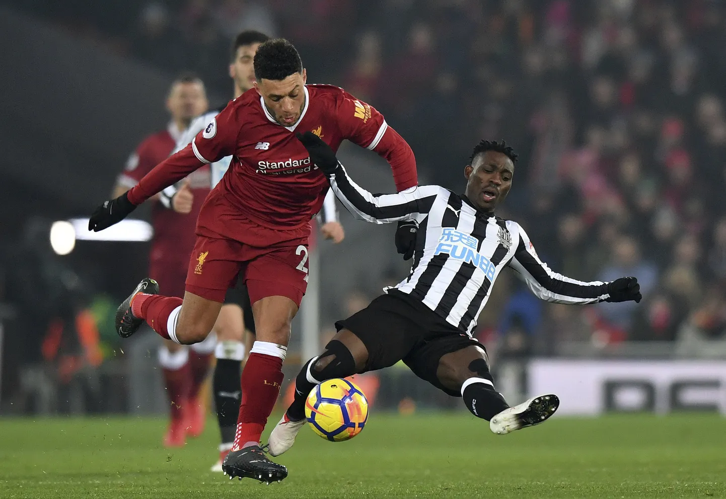 Liverpool oli parem Newcastle Unitedist.