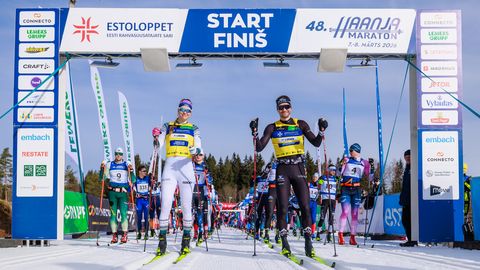 Üle poole tuhande suusataja tõestas, et Haanjas on veel võimalik maratoni pidada